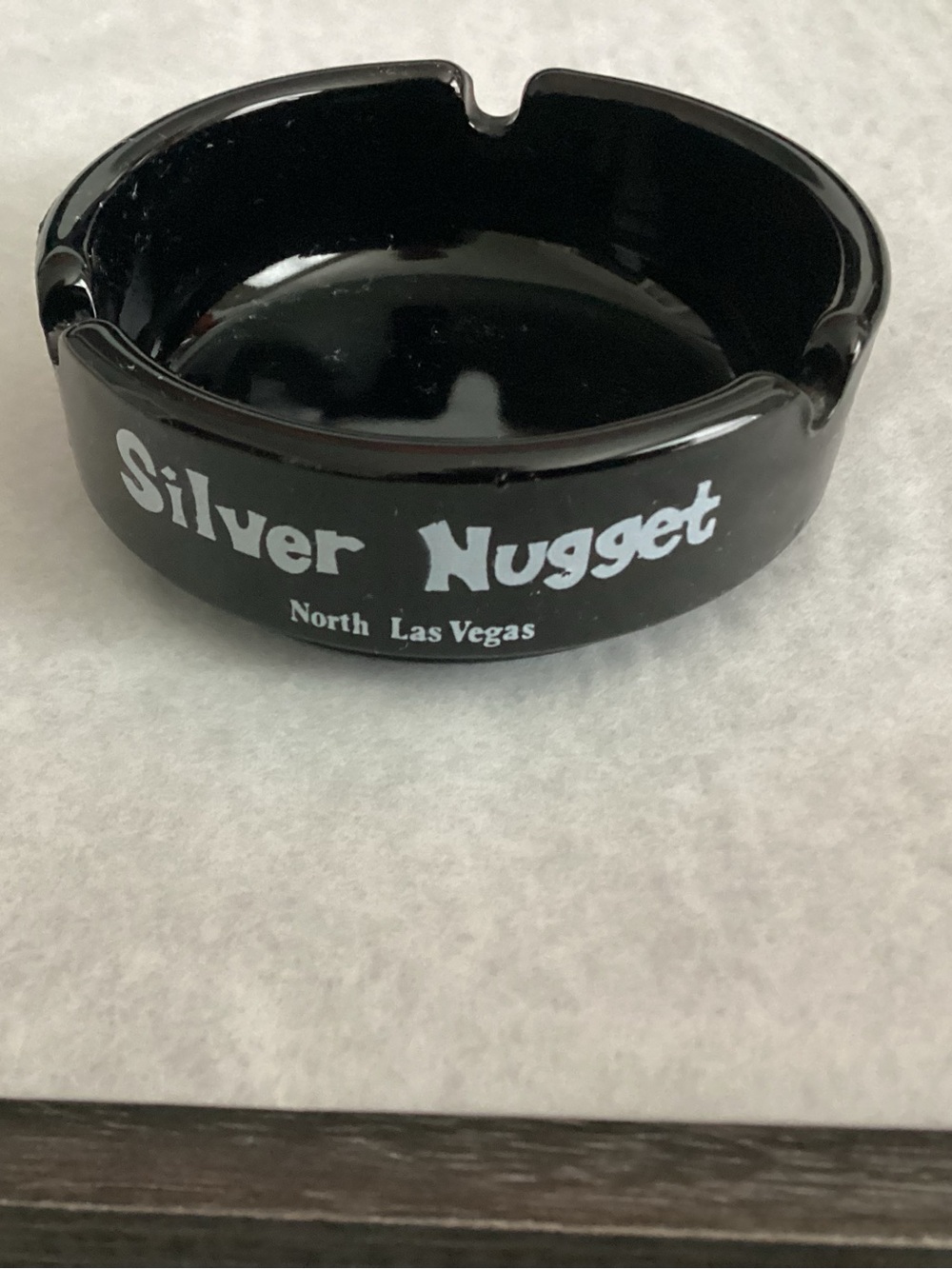Vtg. Silver Nugget Las Vegas Hotel & Casino MCM, 1960s.  Preowned 3.75 D